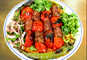 Domatesli Kebap